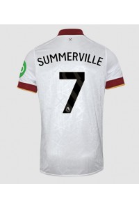 West Ham United Crysencio Summerville #7 Voetbaltruitje 3e tenue 2024-25 Korte Mouw